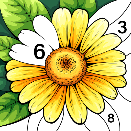 Color Oasis – Color by Number