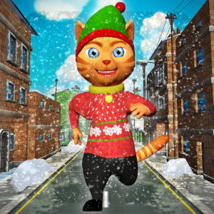 Leo Cat Ice Run – Frozen City