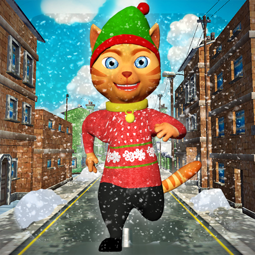 Leo Cat Ice Run – Frozen City