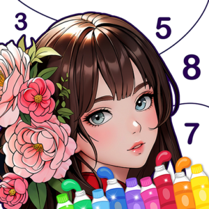 Anime Manga Color by Numbers